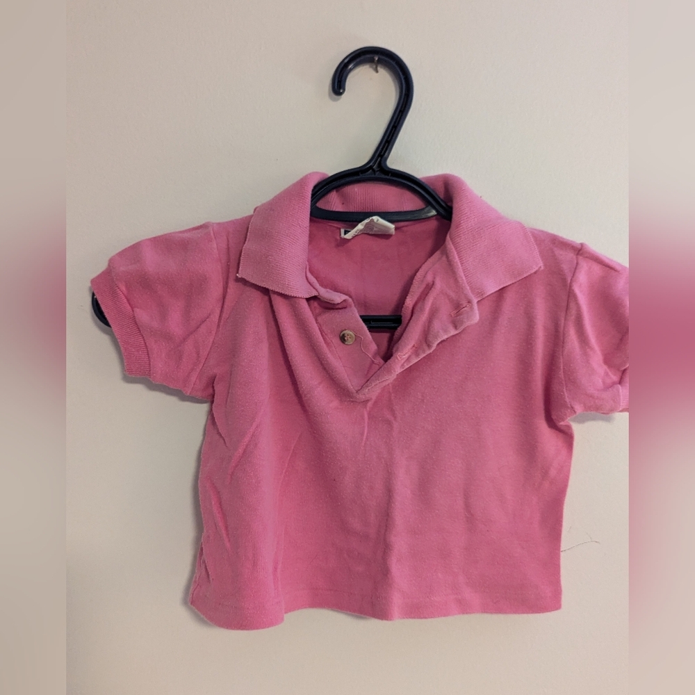 OshKosh B'Gosh Pink Polo Shirt - Toddler Shirt
